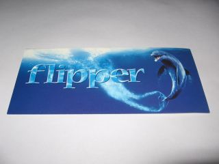 Rare 1996 Flipper Premiere Screening Movie Ticket - Paul Hogan Elijah Wood