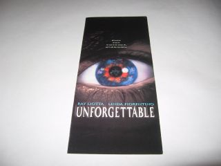 Rare 1996 Unforgettabe Premiere Screening Movie Ticket - Ray Liotta