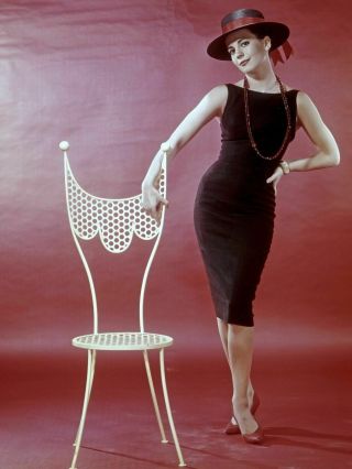 Natalie Wood Posing With The Chair 8x10 Picture Celebrity Print