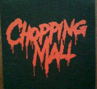 Patch - Chopping Mall - Canvas Screen Print Horror - 80s Slasher Flick,  Sci - Fi