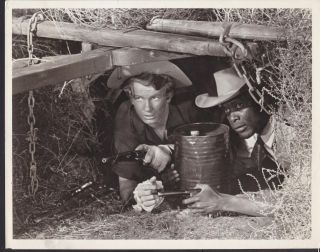 Sidney Poitier Duel At Diablo 1966 Vintage Movie Photo 34520