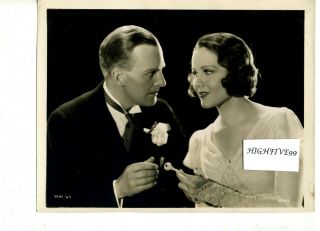 Geoffrey Kerr & Mary Brian Vintage Press Photo In “the Runaround” 1931