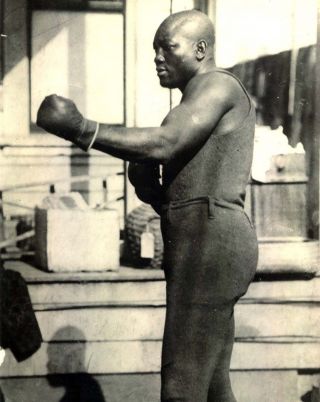 Jack Johnson Classic Boxing Vintage 8x10 Photo Print