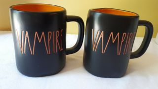 Rae Dunn Vampire Mug Set
