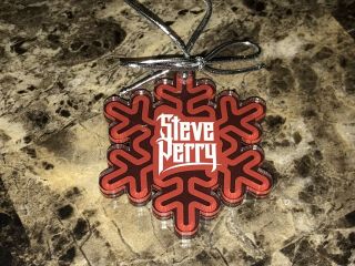 Steve Perry Rare Limited Edition Traces Promo Christmas Ornament 2018 Journey