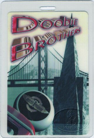 Doobie Brothers 1996 - 97 Laminated Backstage Pass
