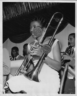 Melba Liston Musician Press Promo 8x10 Music Photo Picture R&b Jazz Blues