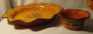 Home & Garden Party Stoneware - Tuscan Home - Huge Chip & Dip Set Gorgeous