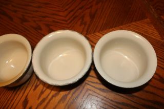 Home & Garden Party Stoneware Northwoods (3) Cereal Bowls Black Bear EXC 4