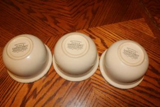 Home & Garden Party Stoneware Northwoods (3) Cereal Bowls Black Bear EXC 8