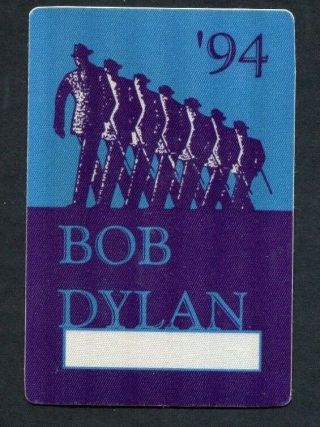 1994 Bob Dylan Concert Backstage Pass World Gone Wrong