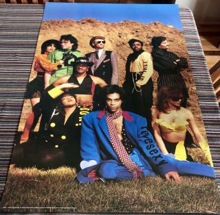 1988 Prince & Npg Lovesexy Promo Poster 9.  5/10 Nos