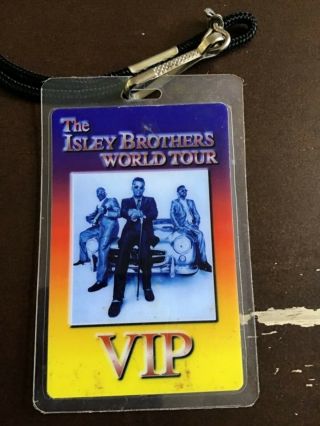 The Isley Brothers World Tour Vip Pass