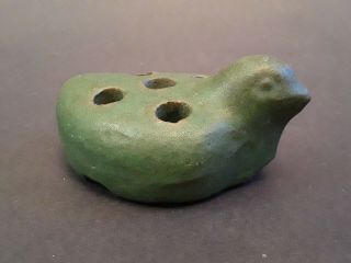 Matt Green Arts And Crafts Pottery Frog,  Bird - shaped,  Bauer attribution 5