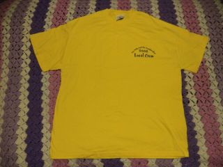 Tom Petty And The Heartbreakers 2002 Local Crew Your Shirt Xl Yellow