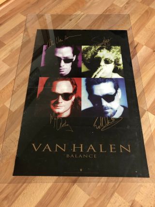 Van Halen Balance (1993) Rare Promotional Record Store Poster