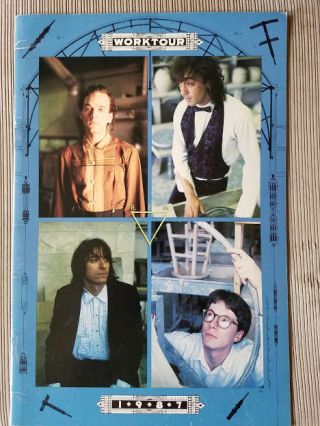 R.  E.  M.  Tour Program,  1987.  Nearly