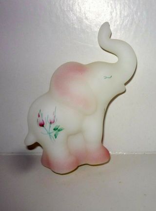 Fenton hand - painted ELEPHANT - with tags 2