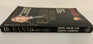 ELVIS MY DAD - First Printing 1990 Softback BOOK by David Adler & Ernest Andrews 3