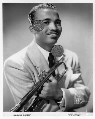 Howard Mcghee Musician Publicity 8x10 Music Photo Picture R&b Jazz Blues