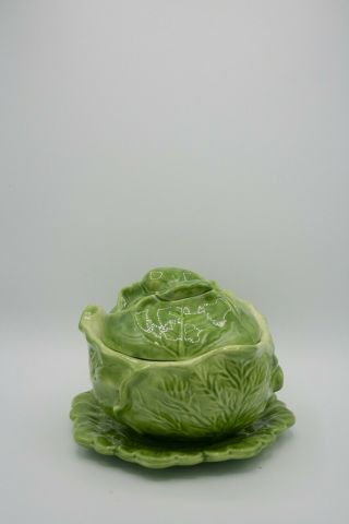 Vintage Holland Mold Cabbage Leaf Soup Tureen