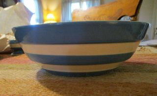 T G Green Cornishware Blue & White - Set Of Four Coupe Cereal Bowls,  Euc
