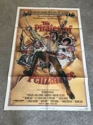 1 - Sheet Poster 27x41: The Pirates Of Penzance (1983) Kevin Kline