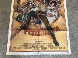 1 - SHEET POSTER 27x41: The Pirates of Penzance (1983) Kevin Kline 2