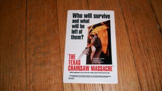 The Texas Chainsaw Massacre Sticker Horror Leatherface