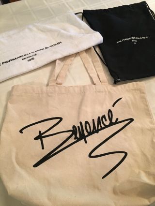 Beyonce Tote Bag Backpack Towel From The Superbowl & Formation World Tour Vip