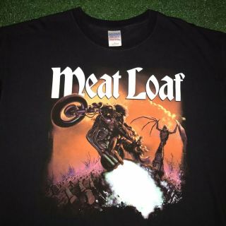 Vintage Meat Loaf 2002 Tour Band Tee Size Xl