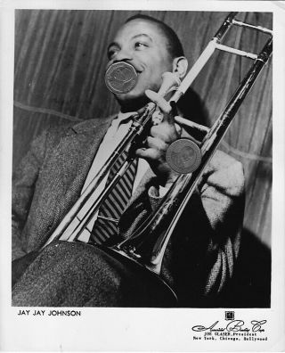 J.  J.  Johnson Musician Press Promo 8x10 Music Photo Picture R&b Jazz Blues