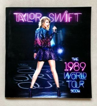 Taylor Swift The 1989 World Tour Book 3d Holographic Hologram Front & Back Cover
