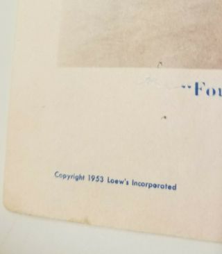 Joan Crawford Lobby Card,  