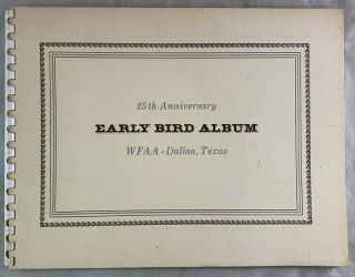 1955 Wfaa Dallas Texas Radio Early Bird Album Country Music Stars