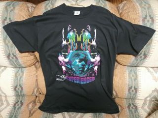Jimi Hendrix Authentic Xl T - Shirt With Old Stock No Tags