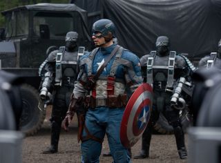 A Chris Evans Captain America In Scene 8x10 Picture Celebrity Print