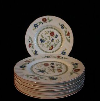 Villeroy & Boch Persia Scalloped,  6 Bread And Butter Plates,