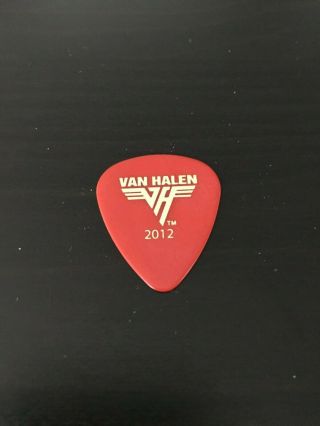 2012 Eddie Van Halen Tour Pick