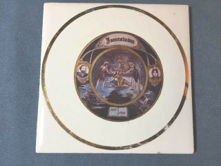 1957 Jamestown Souvenir 4 1/2” X 4 1/2” Tile,  Colonial China Co,  South Hill Va