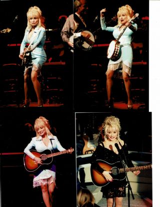 15 Dolly Parton 4x6 Photos 1998 Live In Concert