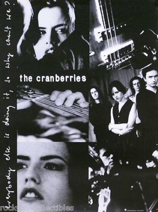 The Cranberries 1993 Everybody Else Is Doing It Promo Poster Iii