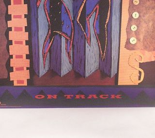 Buckwheat Zydeco 1992 On Track Concert Promo Poster 3