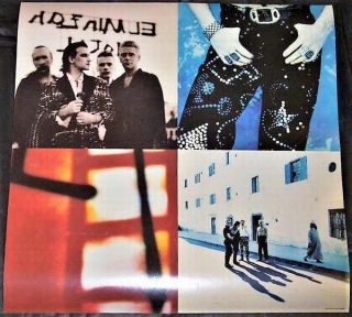 U2 - Uchtung Baby 1991 Promo Poster Set With 16 Anton Corbijn Photos