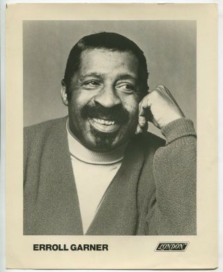 Erroll Garner 1974 Photo Jazz Pianist Composer Swing Bebop Blues J6925
