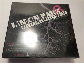 Linkin Park Underground 8 Fan Club Set (cd & Large T - Shirt)