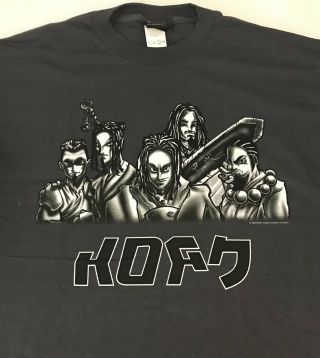 Vintage Korn Kornimation Samurai 1999 T - Shirt - Lg