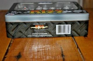 KISS LIMITED EDITION PEZ CANDY DISPENSER SET COLLECTOR TIN STORED 2012 3
