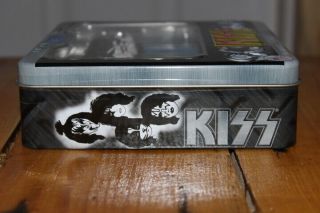 KISS LIMITED EDITION PEZ CANDY DISPENSER SET COLLECTOR TIN STORED 2012 4