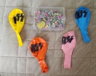 Kiss Stage Balloons & Confetti,  Psycho Circus Tour.  11/27/1998